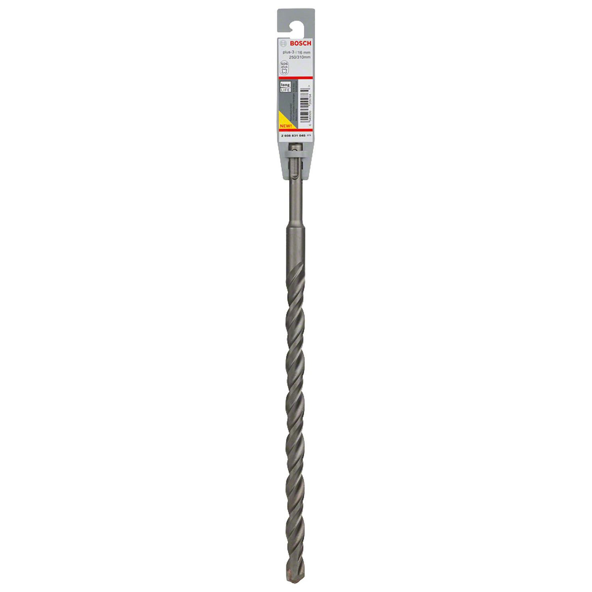 Broca Hormigón Bosch SDS-Plus-3 Ø 16x310mm - Herram.cl