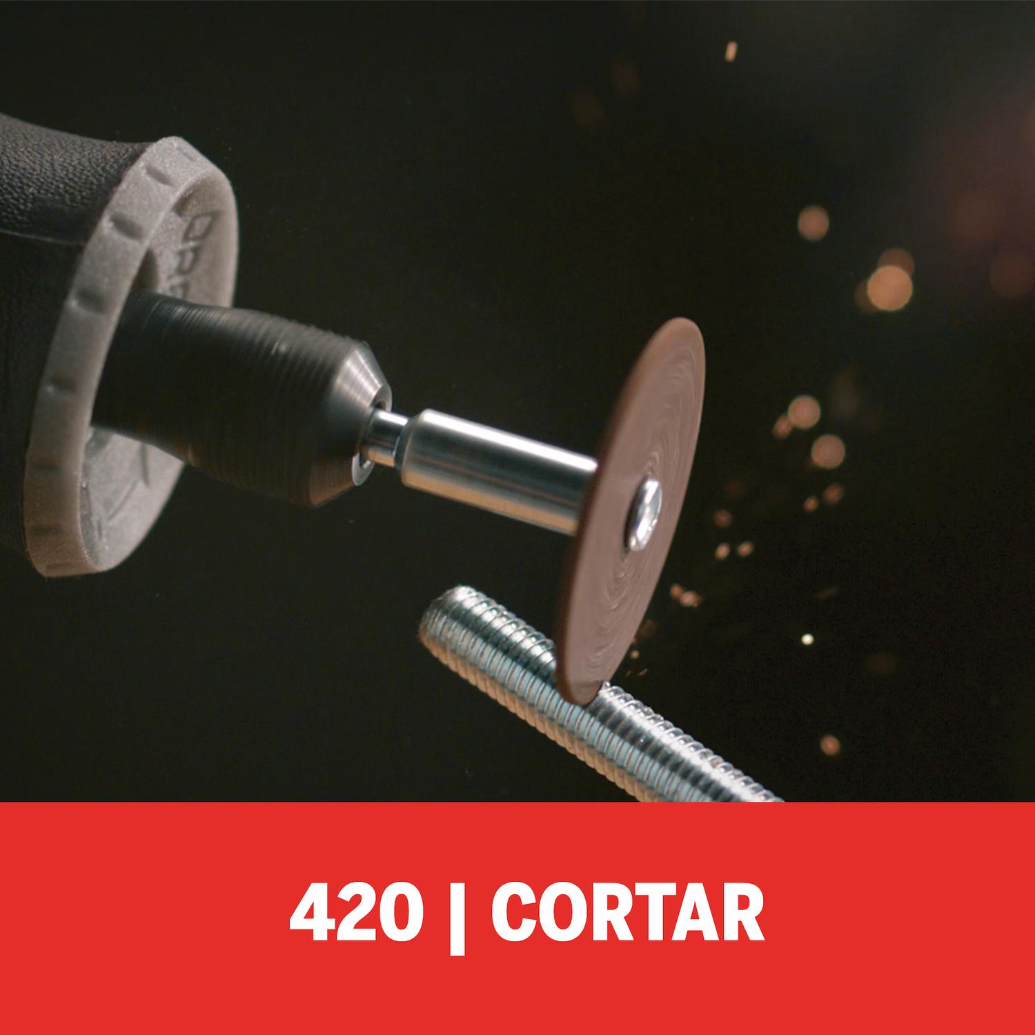 20 Discos de Corte 23,8 x 1mm (420) - Dremel - Herram.cl