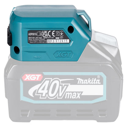 Adaptador USB Tipo A DC5 V 2 X 2.4 Ah Para Baterías XGT - Makita - Herram.cl