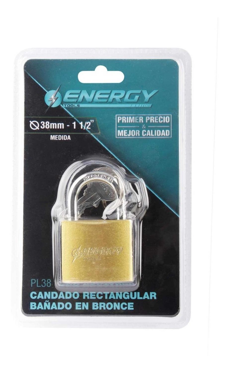 Candado De Bronce 38mm - Energy - Herram.cl
