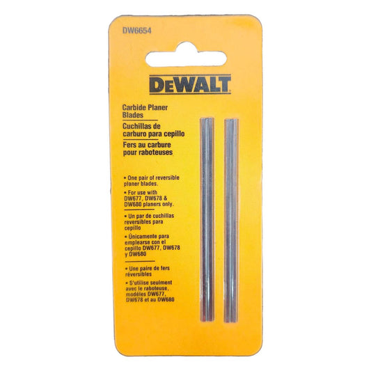 Juego Cuchillos Para Cepillo Reversible 82mm - DeWALT - Herram.cl