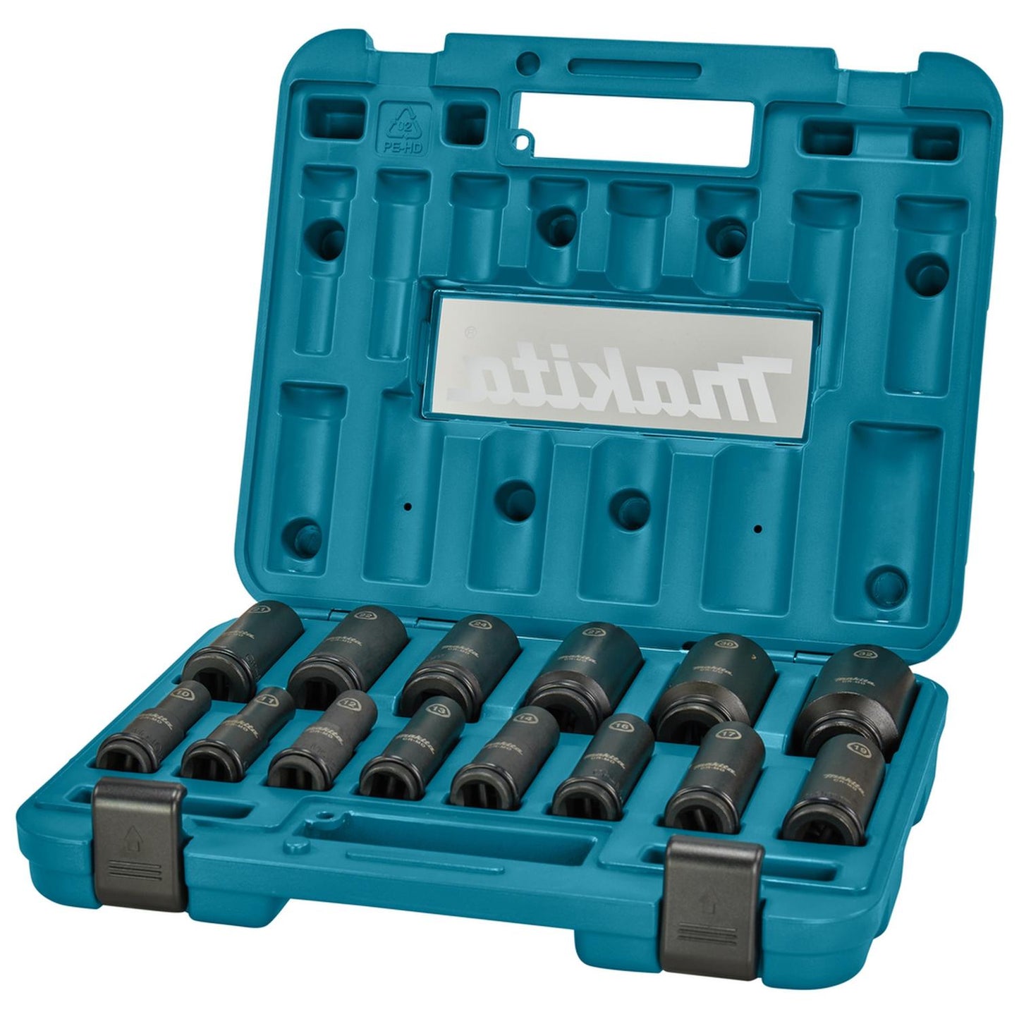 Juego Dados Impacto 1/2'' 14 Pzas - Makita - Herram.cl