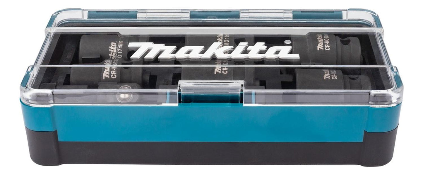 Juego De Dados De Impacto 1/2, 7 Piezas Makita B - 69733 - Herram.cl