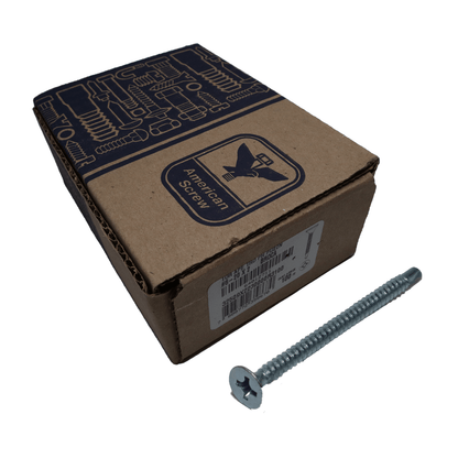 Tornillo Volcanita Zn 6 - 20 X 2'' 100uds.American ScreW - Herram.cl