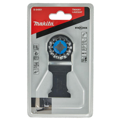 Hoja De Inmersión HM/TC Metal 32x40mm / 23 TPI - Makita - Herram.cl