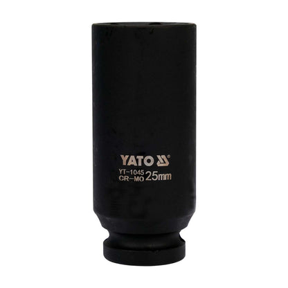 Dado De Impacto Largo Hexagonal 1/2'' 25mm - Yato - Herram.cl