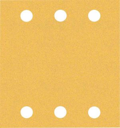 Pack 10 Hoja De Lija Con Velcro C470 115x107mm - Bosch - Herram.cl