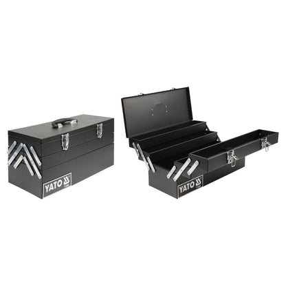 Caja Herramientas Yato YT-0885 Cantilever Acero 460x200mm - Herram.cl