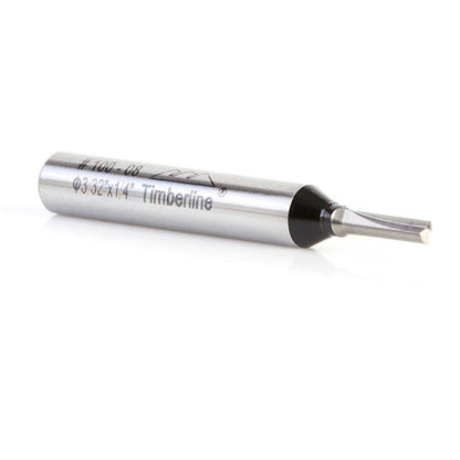 Fresa Recta 2 Filos 3/32''x 1/4'' Toma 1/4'' - Timberline - Herram.cl