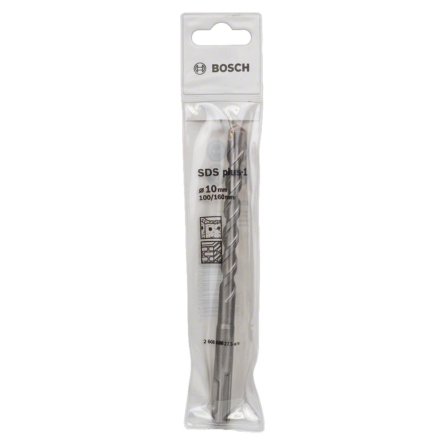 Broca SDS - Plus - 1 - 2 aristas - 10x100x160mm - Bosch - Herram.cl