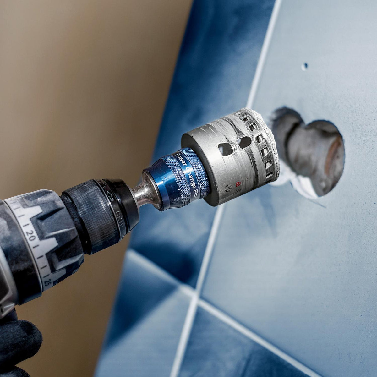 Copa Diamantada PRO Tile Power Change 29mm (1-1/8'') - Bosch - Herram.cl