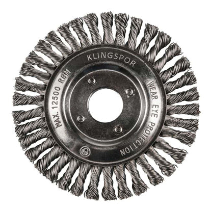 Grata Circular Trenzada BR600Z 115x6x22,23mm - Klingspor - Herram.cl