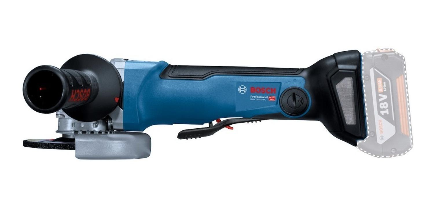 Esmeril Inalámbrico De 5'' GWX 18V - 10 PC Xlock - Bosch - Herram.cl