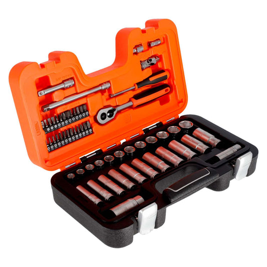 Juego de Dados Largos y Cortos 3/8'' + Puntas 53 Pzas - Bahco - Herram.cl
