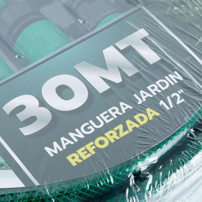 Manguera Jardín Reforzada 1/2''x30m + Accesorios - Everest - Herram.cl