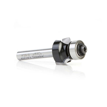 Fresa Redondear Cantos R3.2mm Vástago 1/4'' - Timberline - Herram.cl