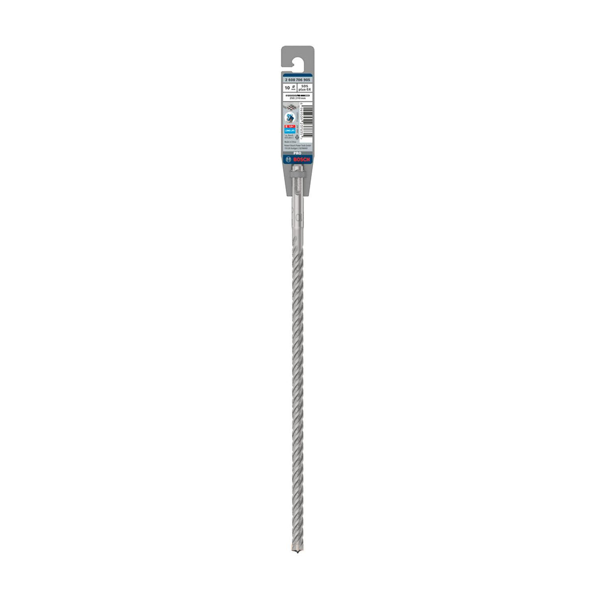 Broca Hormigón Bosch PRO SDS-Plus-5X 10x310mm 4 Filos - Herram.cl