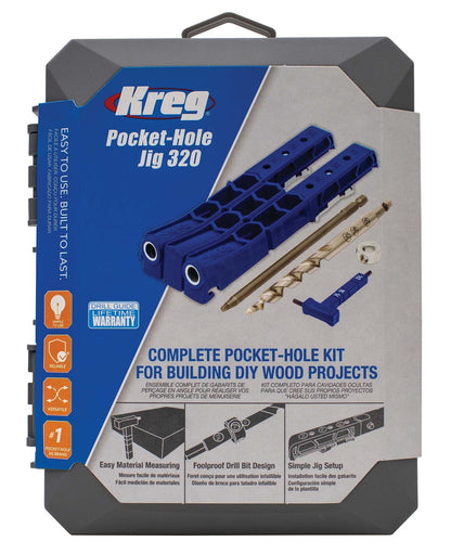 Guia para agujeros de bolsillo (Oculto) - Kreg 320 - Herram.cl