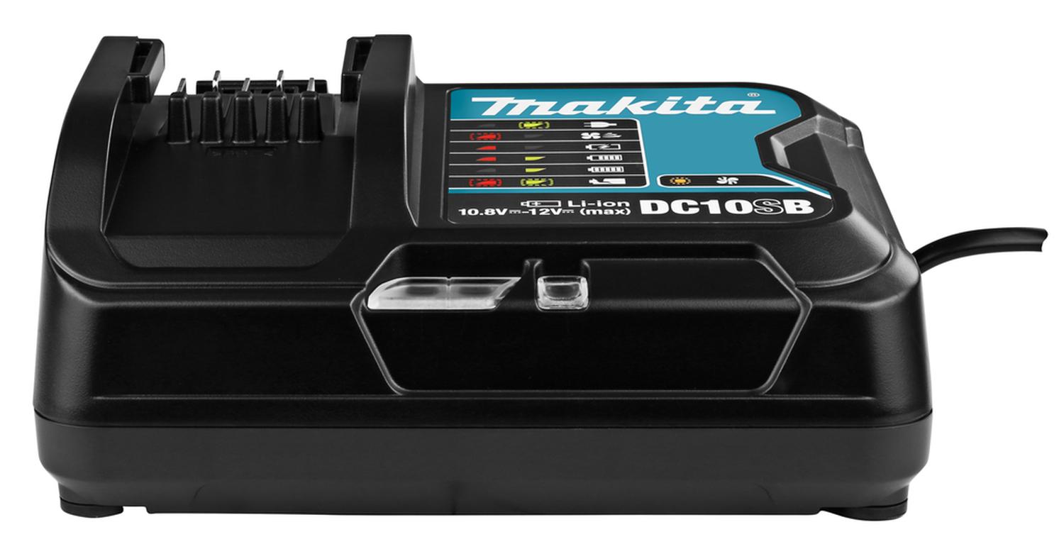 Cargador De Baterías Rápido CXT DC10SB 12V Máx - Makita - Herram.cl