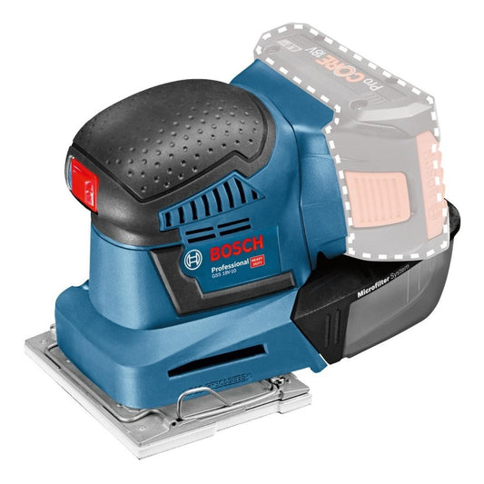 Lijadora Inalámbrica Bosch Gss 18v - 10 Bare Tool - Herram.cl