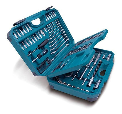 Set De Llaves, Puntas Y Vasos Makita E - 10883 221pcs - Herram.cl