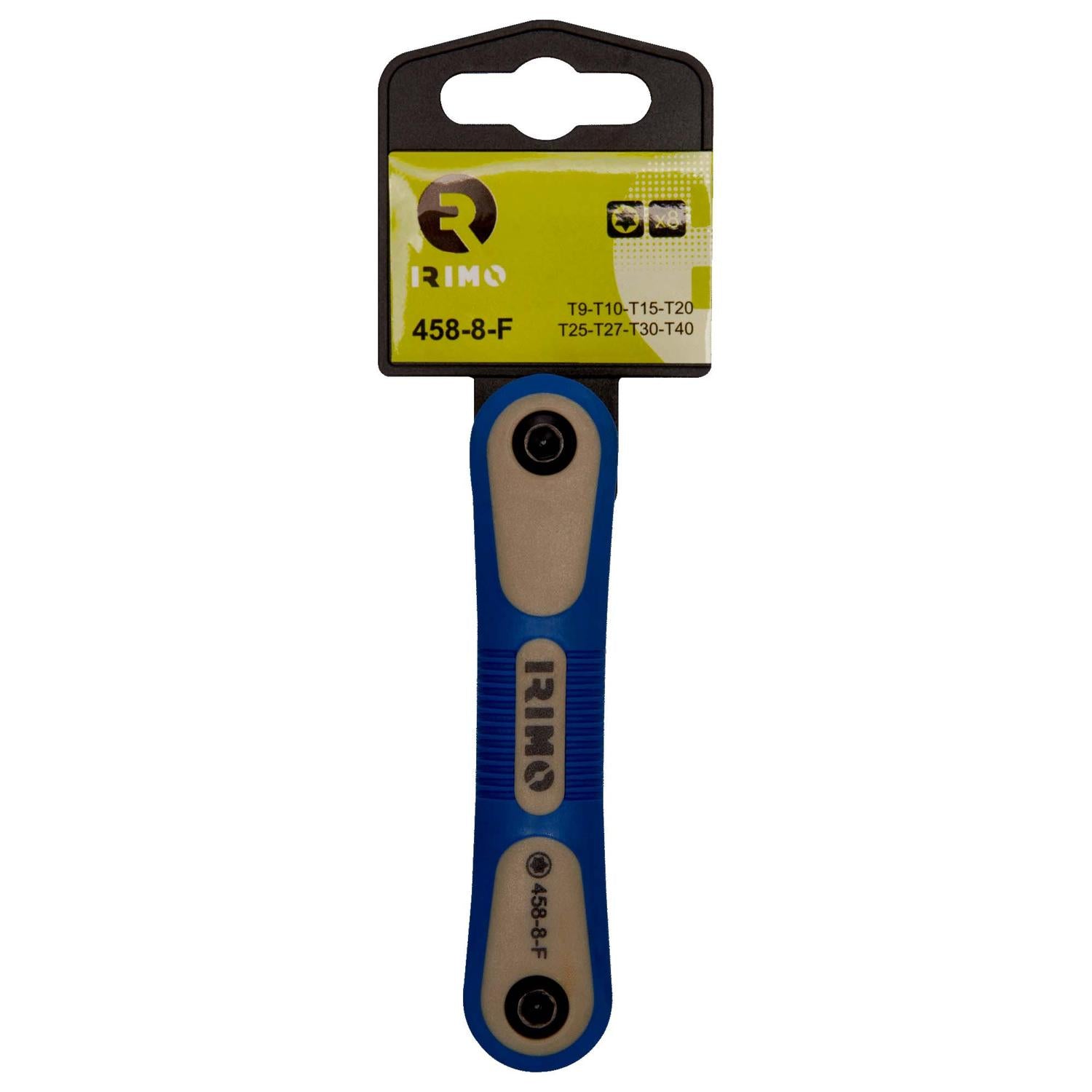 Juego de llaves acodadas pavonadas con punta Torx Inviolables 9 Pzas - Iirmo - Herram.cl