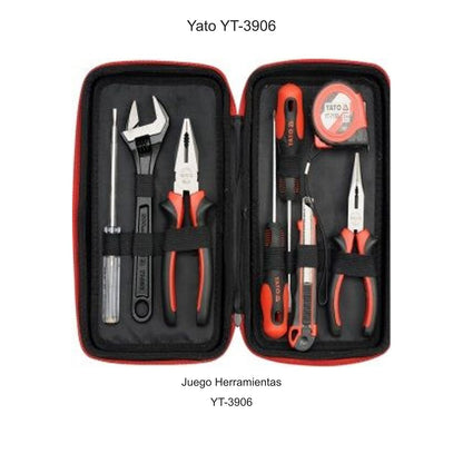 Juego Herramientas Yato YT-3906 8 Piezas Con Estuche - Herram.cl