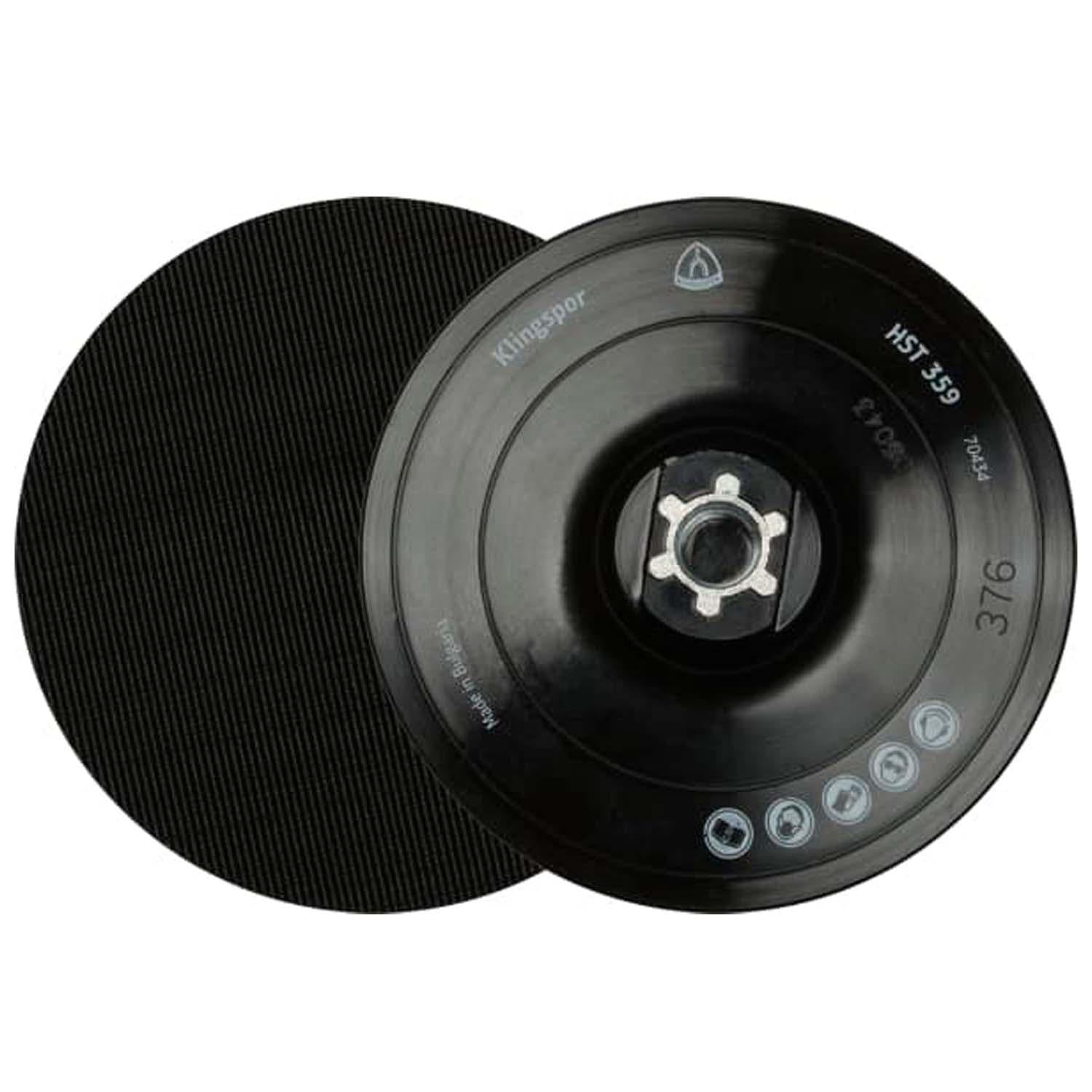 Plato Soporte Disco Lija Velcro HST359 150mm/M14 - Klingspor - Herram.cl