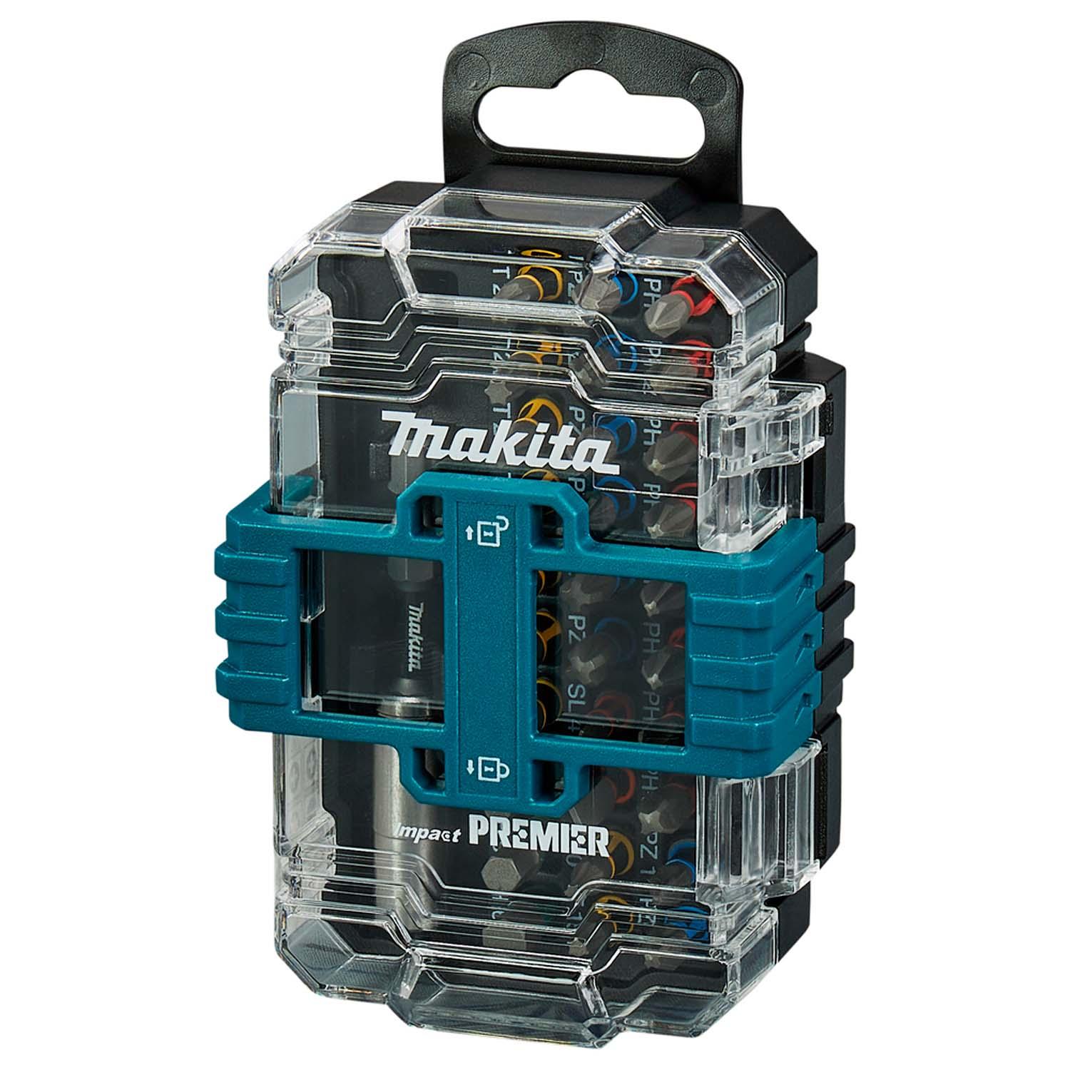 Set Puntas Torsión Impact Premier 25mm 31 Pzas - Makita - Herram.cl