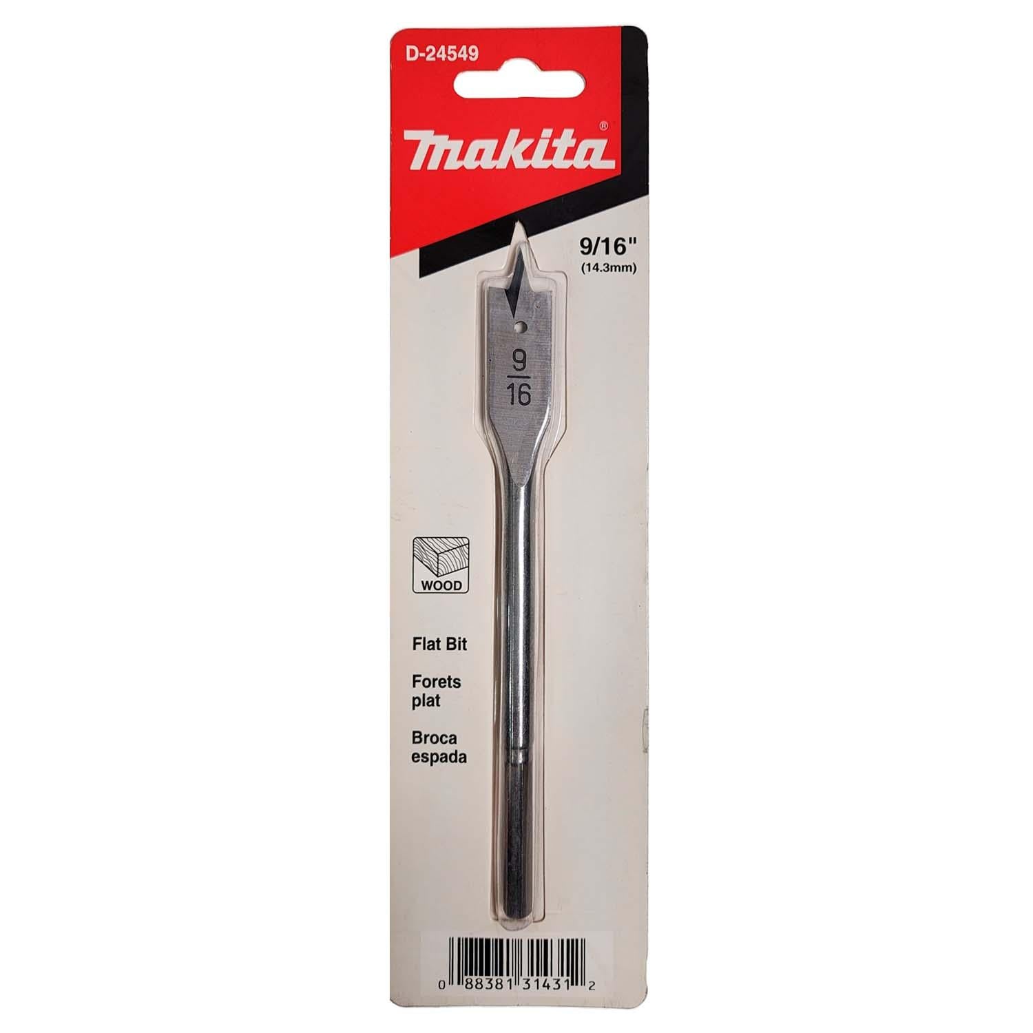 Broca Paleta 9/16''x6'' (14.3x152 mm) - Makita - Herram.cl