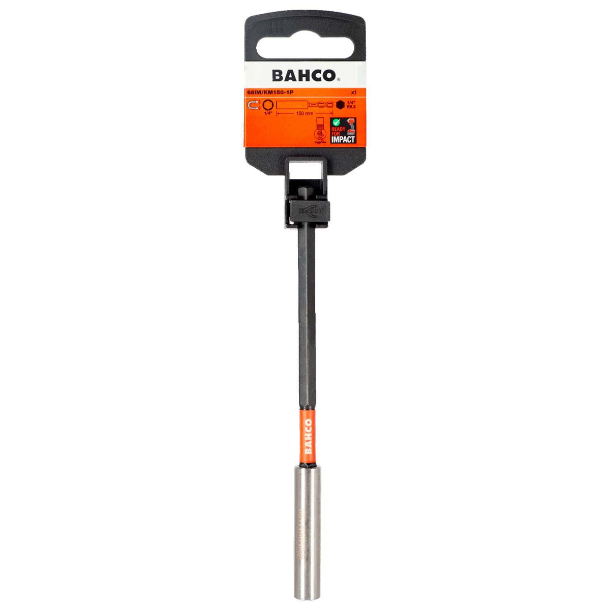 Portapuntas Magnético De Impacto 1/4''x150mm - Bahco - Herram.cl