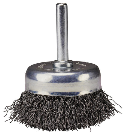 Grata Copa Acero Ondulado 50mm (2'') Toma 1/4'' - Makita - Herram.cl