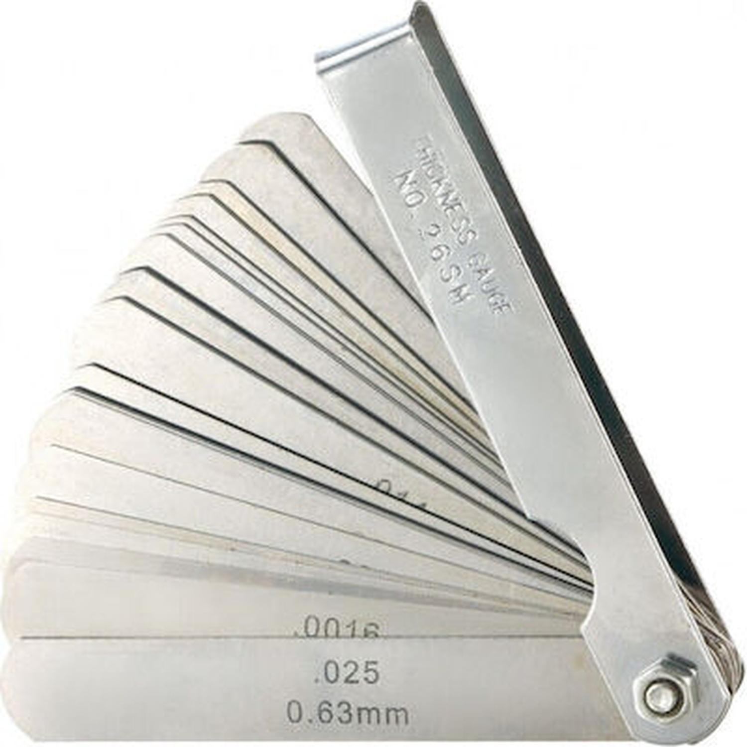 Calibrador Feeler o Galgas (0,04 - 0, 88mm) - Uyustools - Herram.cl