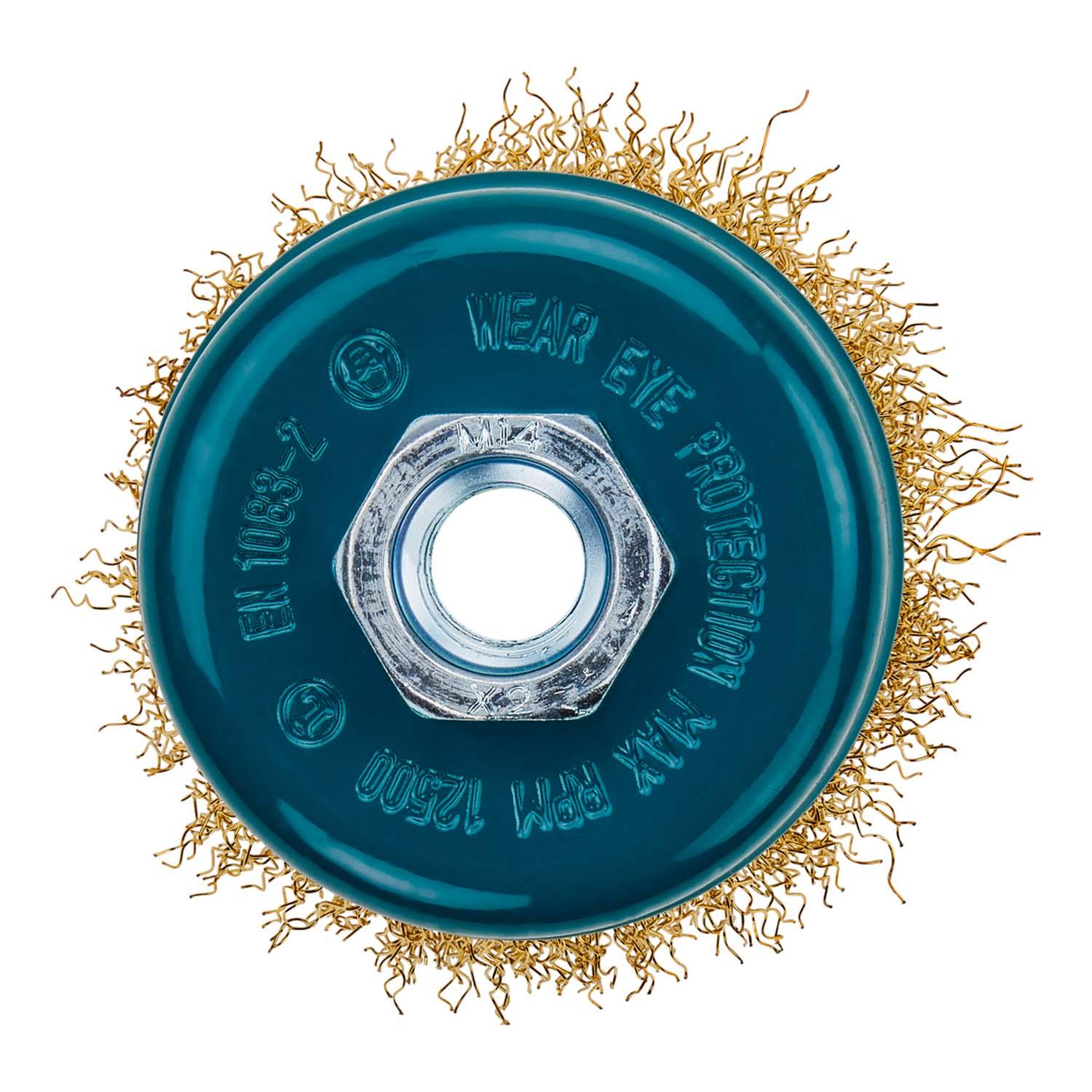 Grata Copa Laton Rizado 75x0,3mm / M14 - Makita - Herram.cl