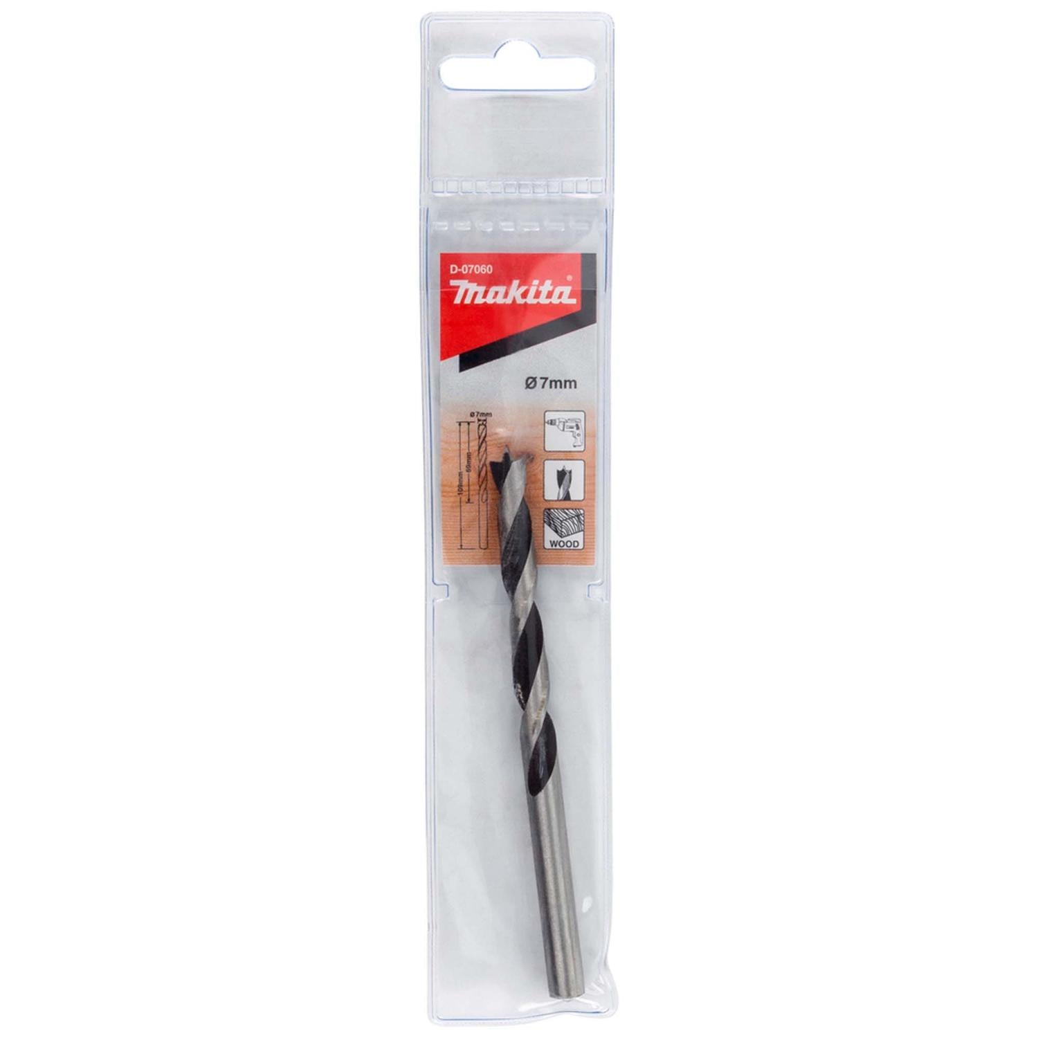 Broca Para Madera 7x110mm - Makita - Herram.cl