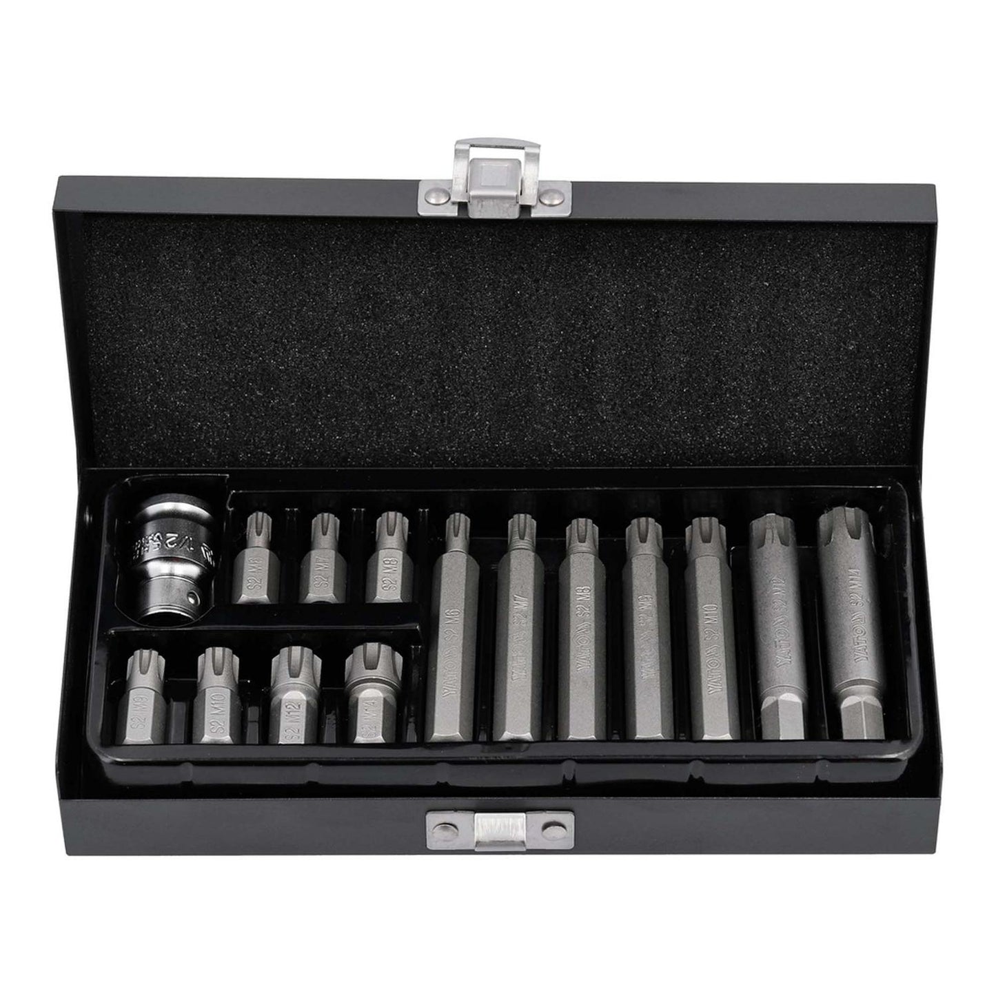 Juego De Puntas Ribe 1/2'', 15 Pzas YT - 0419 - Yato - Herram.cl
