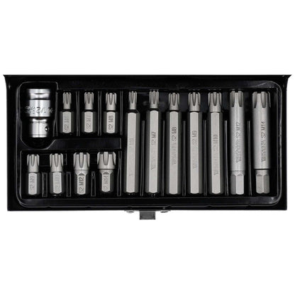 Juego De Puntas Ribe 1/2'', 15 Pzas YT - 0419 - Yato - Herram.cl