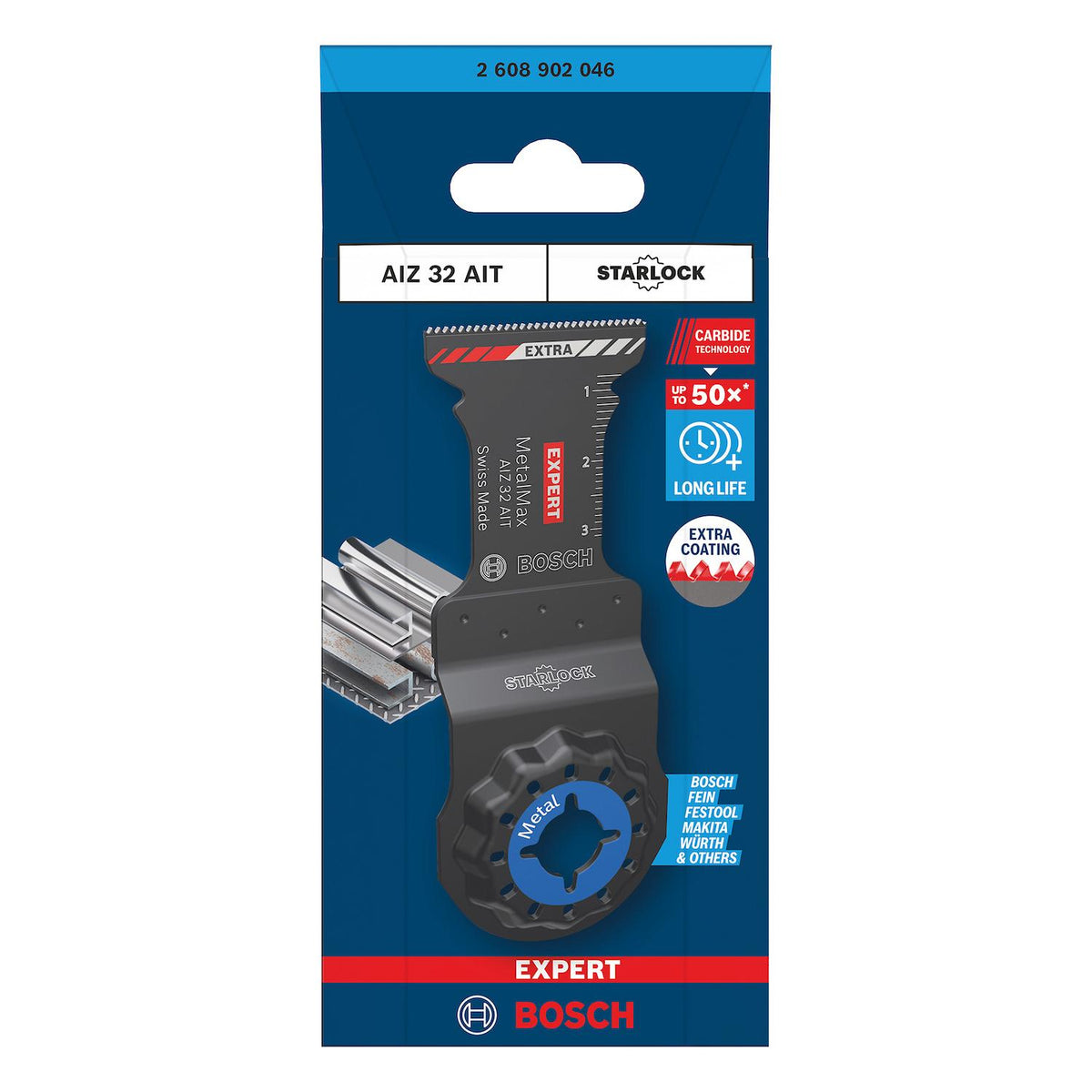 Hoja Multiherramienta Bosch Expert MetalMax AIZ 32 AIT Metal - Herram.cl