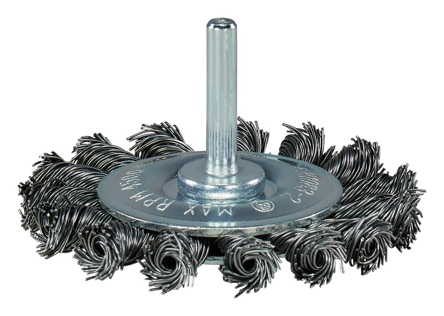 Grata Circular Acero Trenzado 75mm (3'') Toma 1/4'' - Makita - Herram.cl