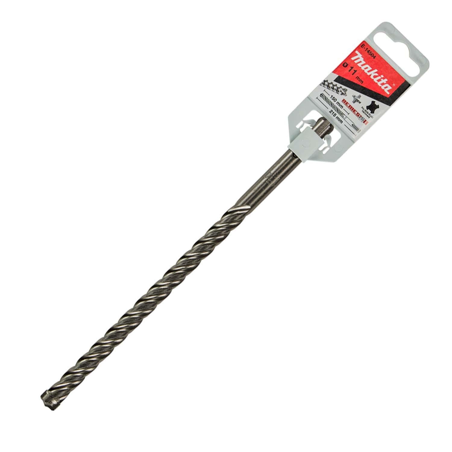 Broca SDS - Plus Nemesis II 11x150x215mm (4 Filos) - Makita - Herram.cl