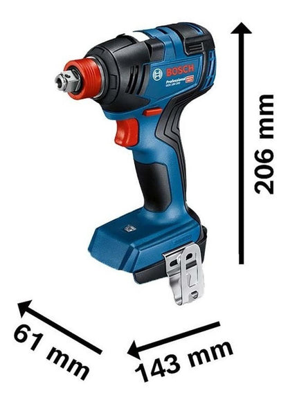 Llave De Impacto Inalámbrico Bosch GDX 18V - 200 sin Baterías - Herram.cl