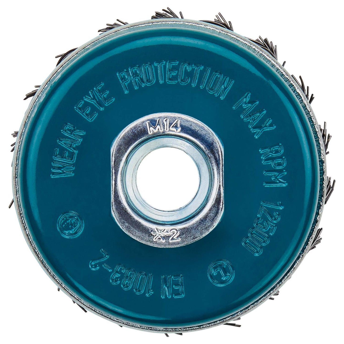 Grata Copa Acero Trenzada 60mm / M14 - Makita - Herram.cl