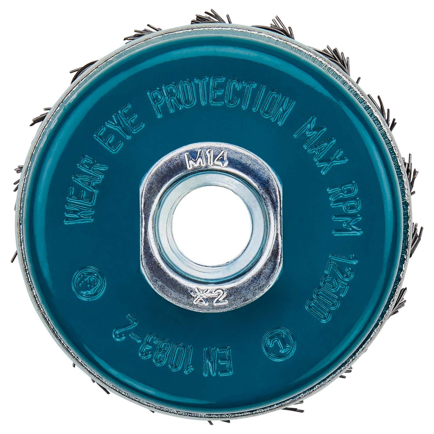 Grata Copa Acero Trenzada 60mm / M14 - Makita - Herram.cl