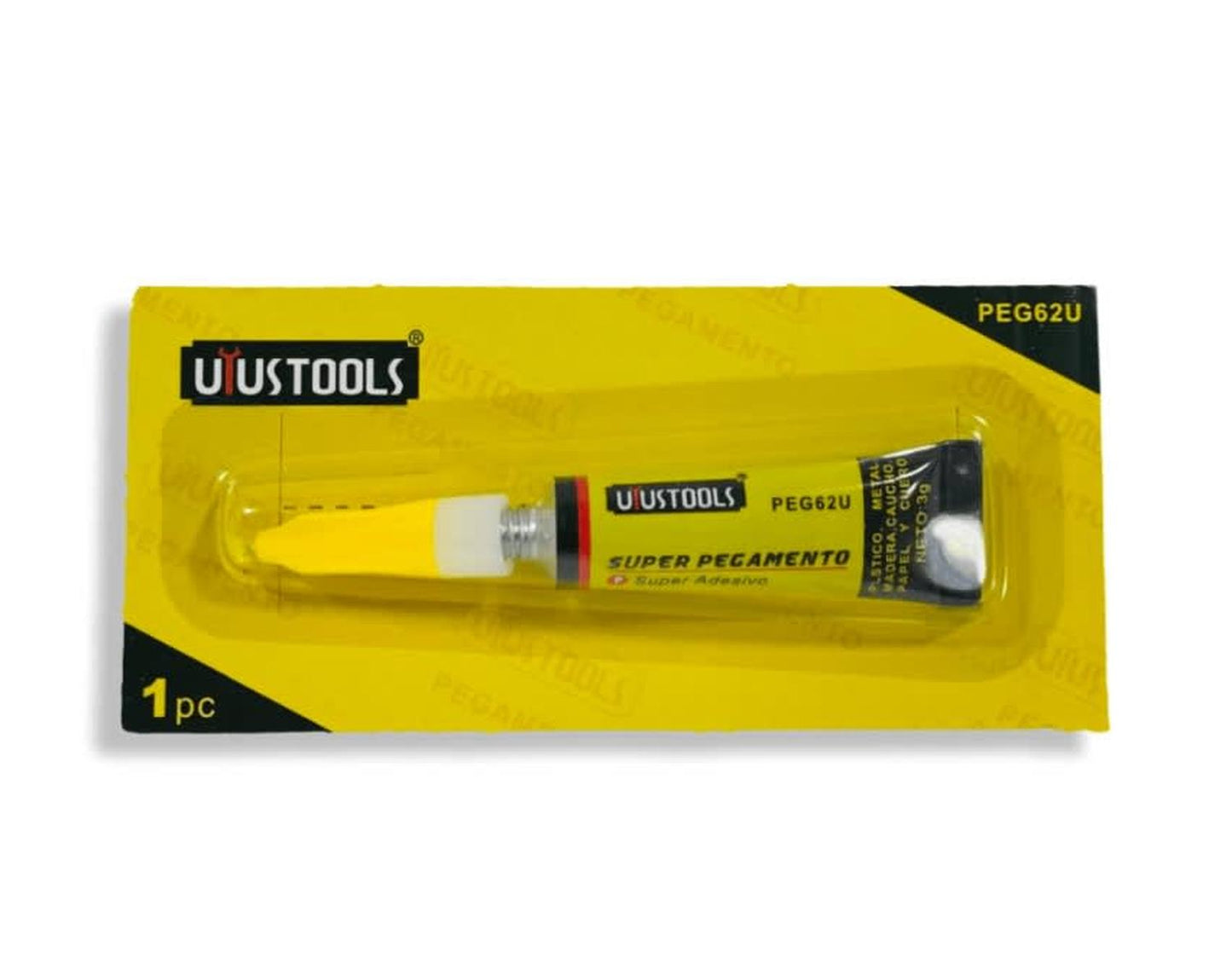 Pack 12 Adhesivos Cianoacrilato Tipo Gotita 3gr – Uyustools - Herram.cl
