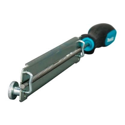 Set de lima redonda 4.0mm (5/32'') con guía y mango - Makita - Herram.cl