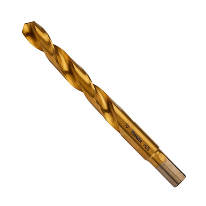 Broca para Metal HSS - TiN 15x169mm vástago reducido – Makita - Herram.cl