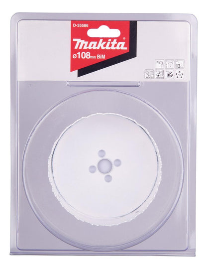 Sierra Copa Bim 108mm (4 - 1/4 ) Makita D - 35586 - Herram.cl