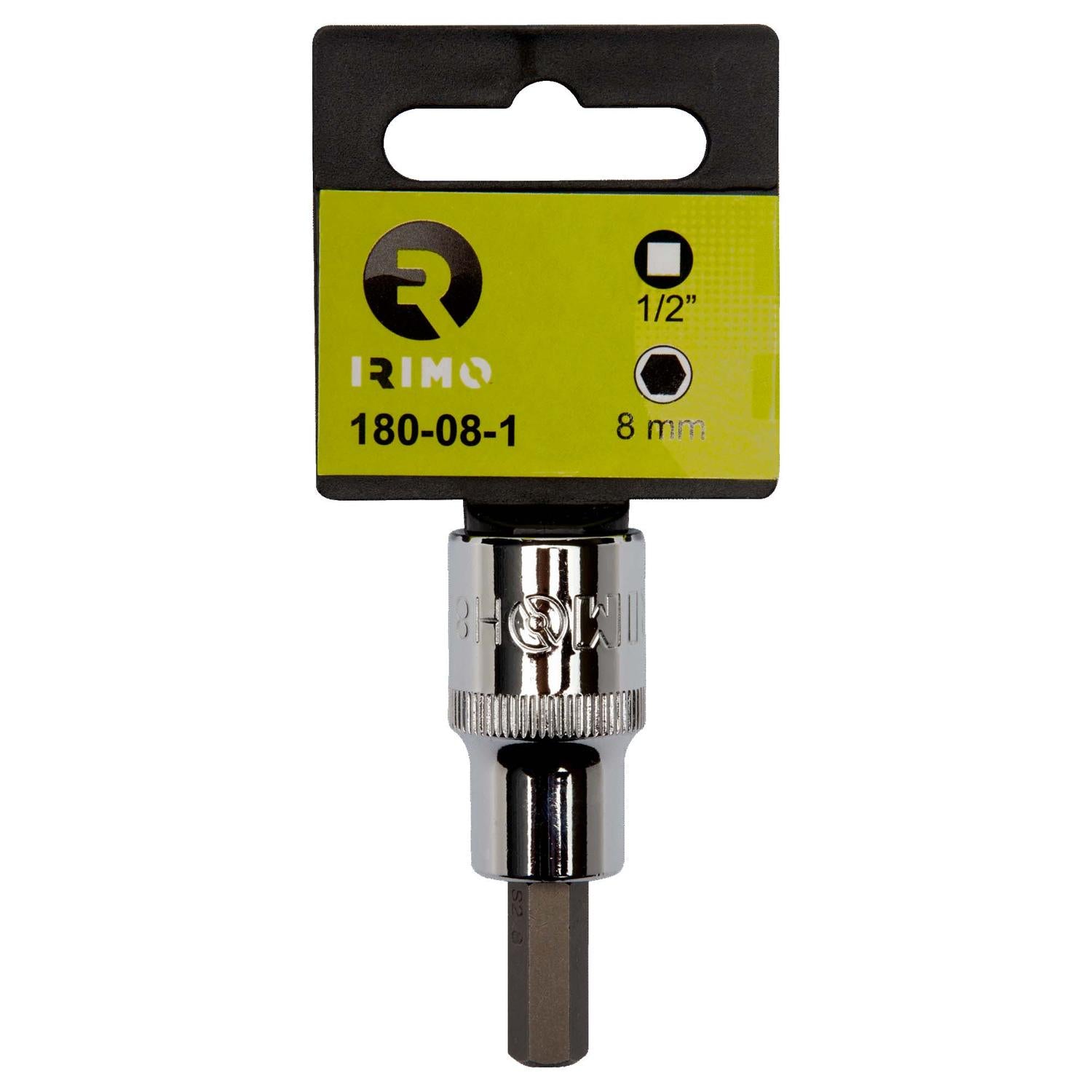 Dado con punta hexagonal de 1/2'' H8 - Irimo - Herram.cl