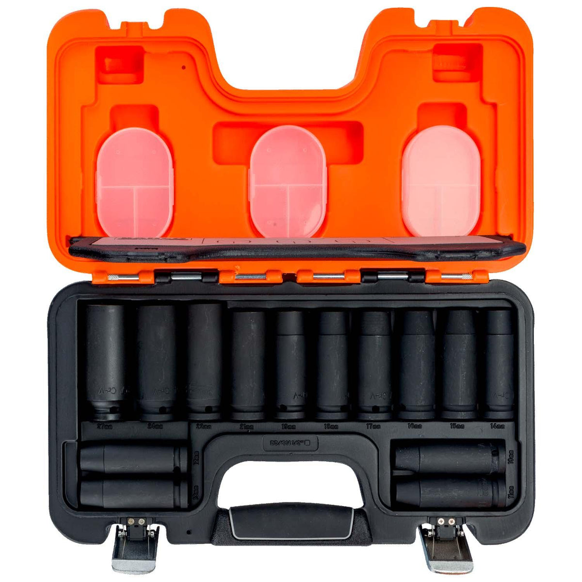 Juego Dados de Impacto Largo 1/2'' Bahco DD/S14 14 Pzs - Herram.cl