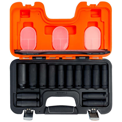 Juego Dados de Impacto Largo 1/2'' Bahco DD/S14 14 Pzs - Herram.cl
